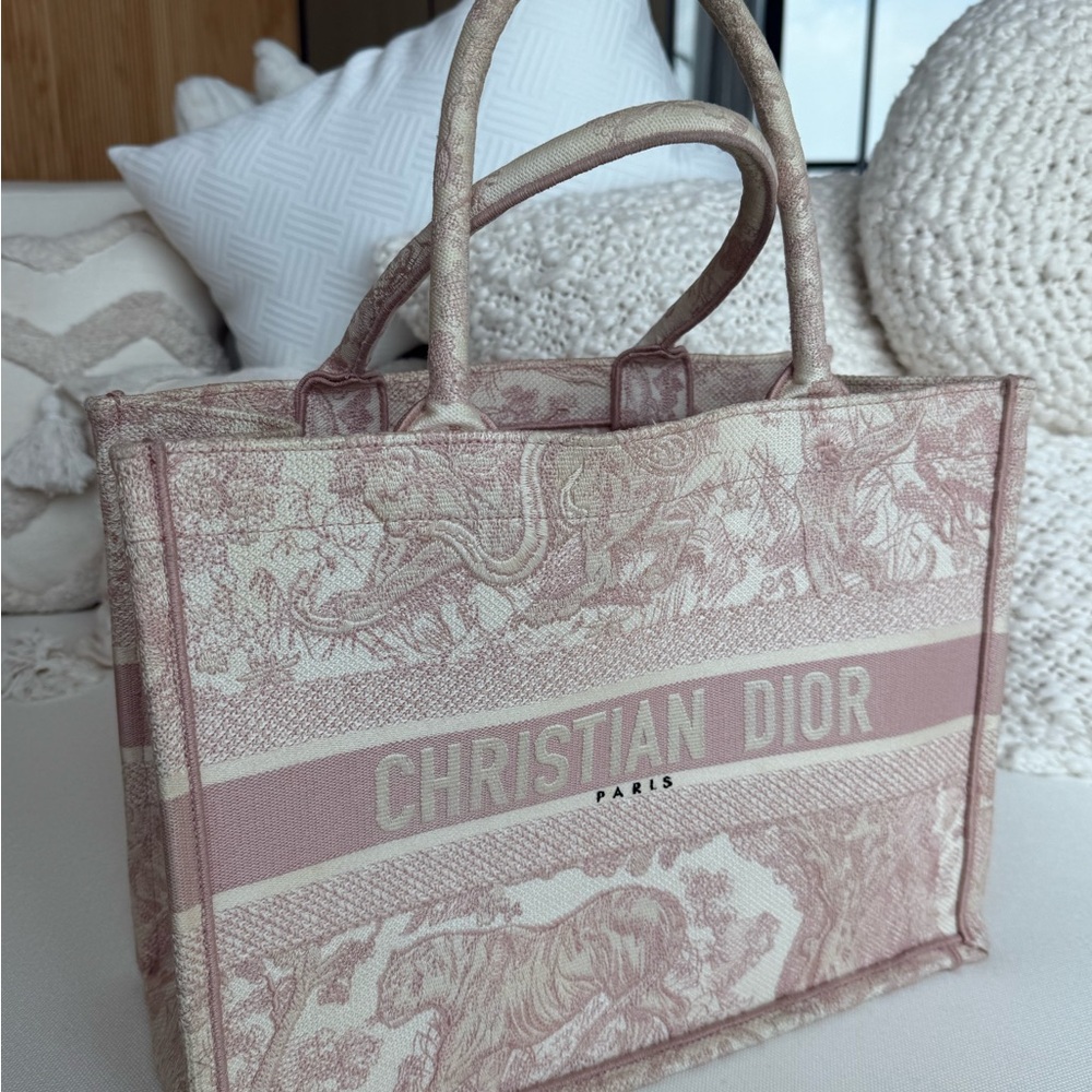 Dior Pink Tote Bag medium